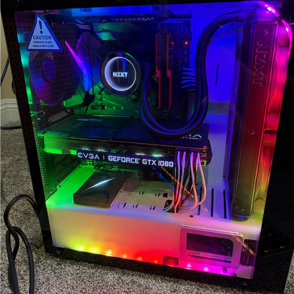 NZXT RGB Gaming PC with EVGA Graphics